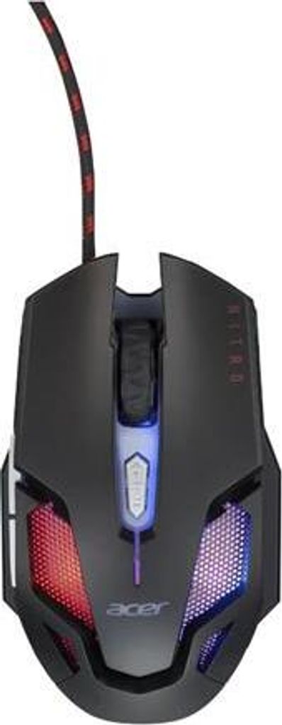 ACER Acer Nitro Gaming NMW200 Black mouse Ambidextrous USB Type-A Optical 7200 DPI