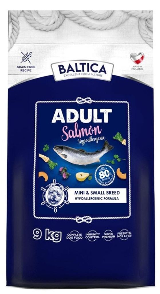BALTICA Excellent Hypoallergenic Adult Small breeds Salmon Produktbild 