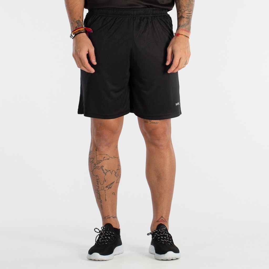 Softee Full Shorts mit Taschen für Erwachsene Schwarz