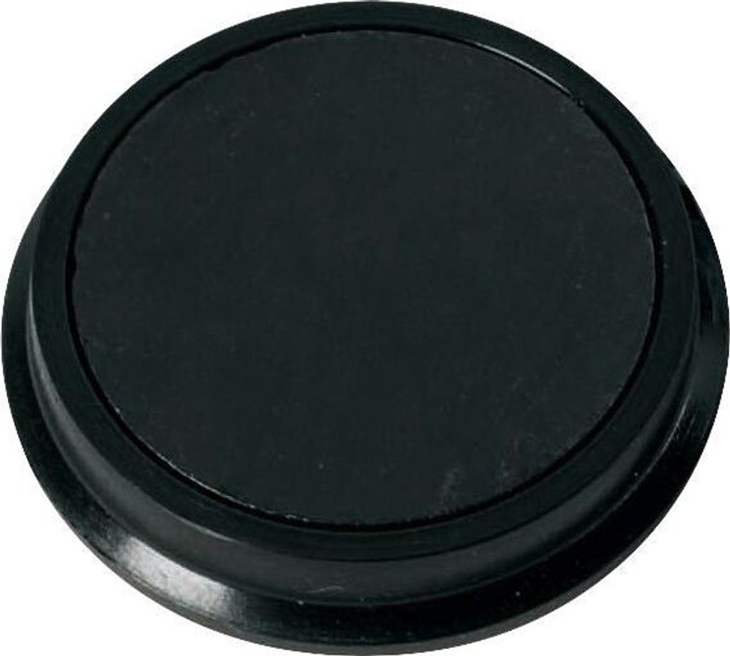 Haftmagnet Metall Kunststoff 32mm TG 800 g schwarz VE=20x10 Stück