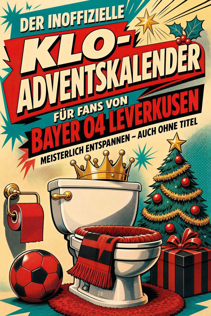 Der inoffizielle Klo-Adventskalender für Fans von Bayer 04 Produktbild 