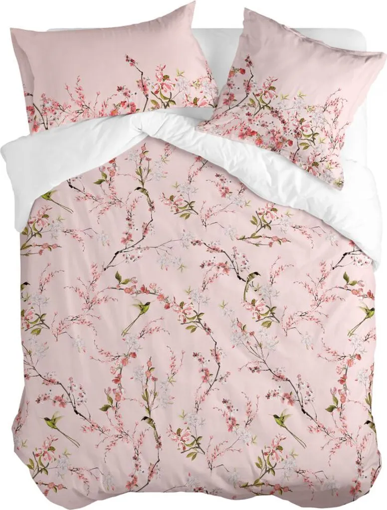 Housse de couette 200x200 rose HappyFriday pour déco de chambre chic