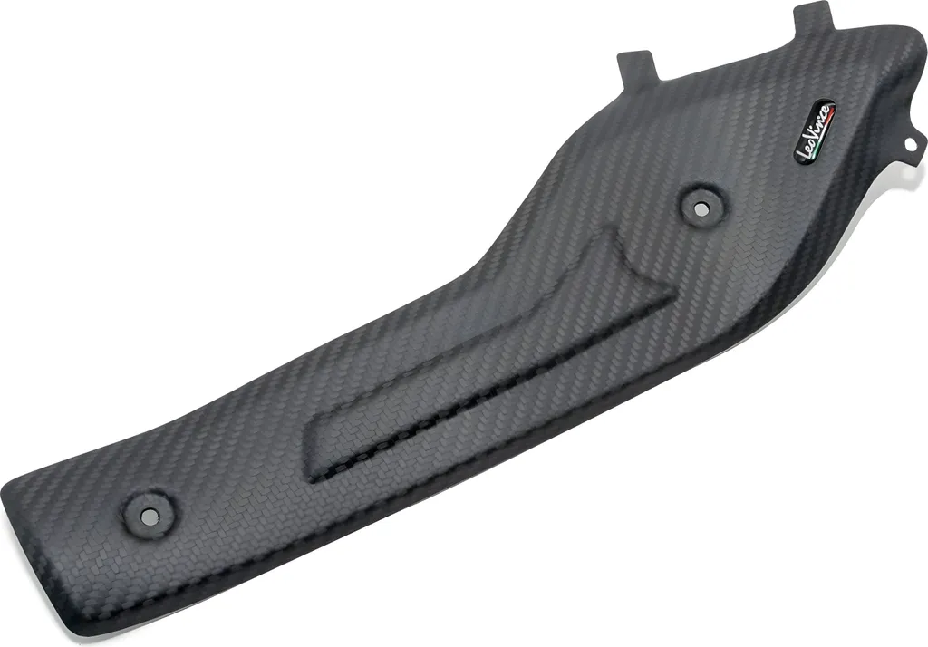 Déflecteur Thermique Carbone LEOVINCE Finition Brillante pour Motard