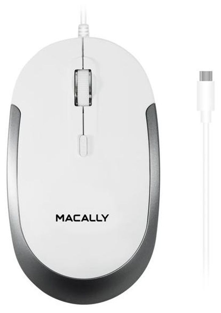Macally - Rato DynaMouse USB-C (bianco) Immagine del prodotto 
