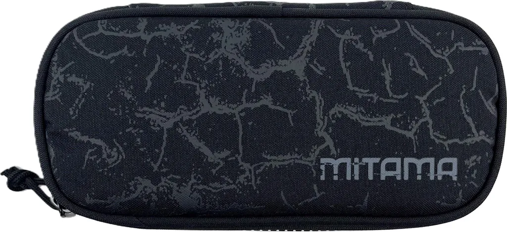Grande trousse à crayons complète Mitama Oval Noir BDBF multi-compartiments - 4