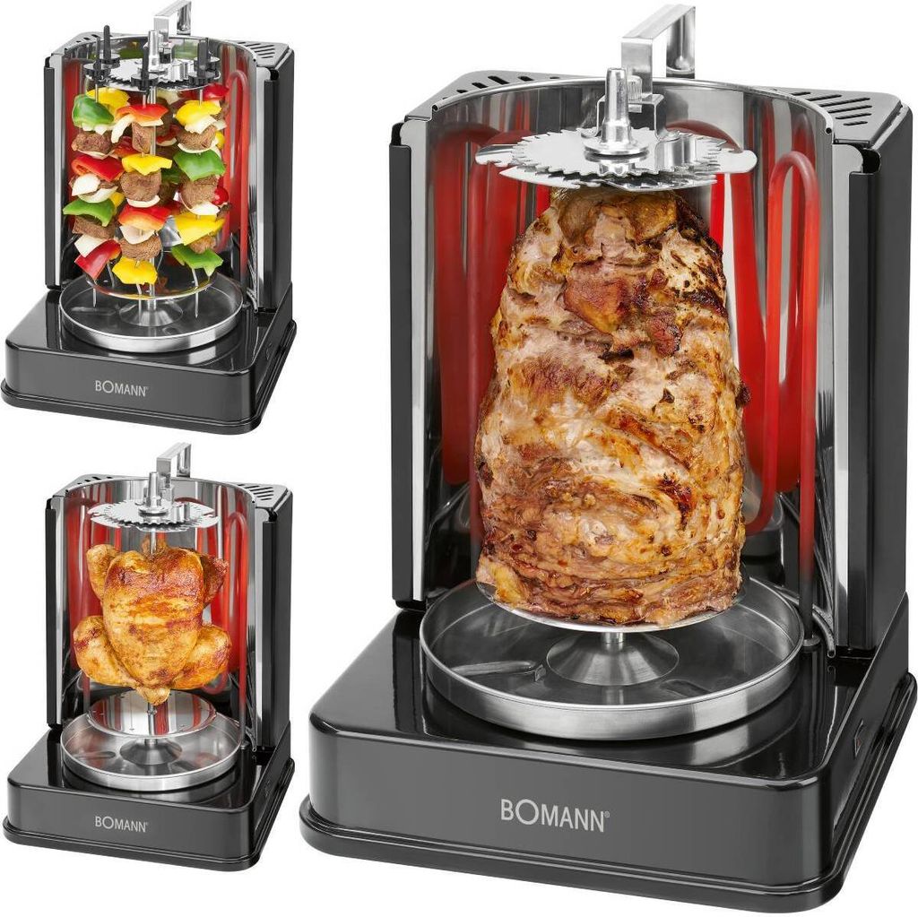 Bomann® Döner-Vertikal-Multigrill | Multigrill Perfekt für Produktbild 9