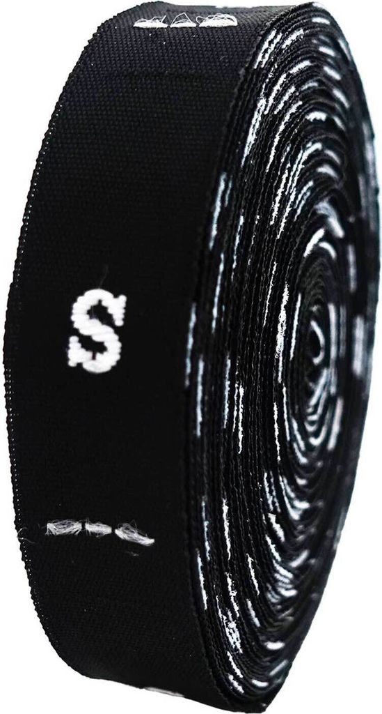 300 Größen-Etiketten Kleidergrößen Textiletiketten Labels 40x10mm Variantenwahl