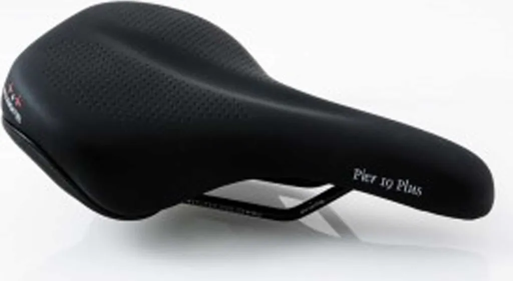 Selle de vélo ergonomique Pier 19 Plus P&P pour cyclotourisme et VTC