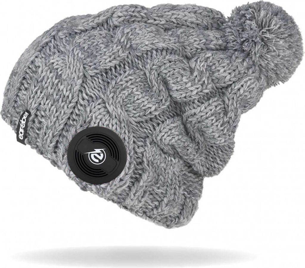 earebel Beanie Trenza in Grau - Bekannt aus "Die Höhle der Produktbild 1
