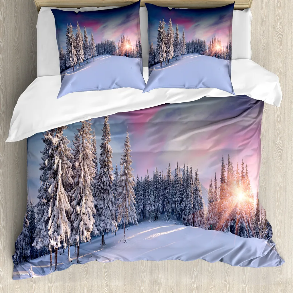 Housse de couette anti-acariens pour allergiques 200x200 cm Multicolore