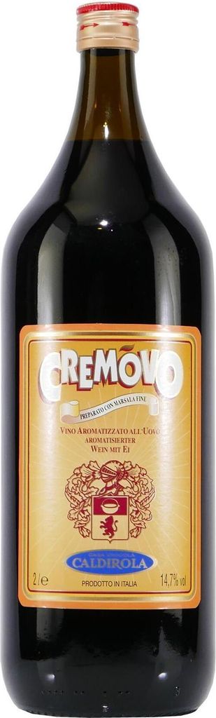 Caldirola Marsala Cremovo - Aromatisierter Wein mit Ei Produktbild 