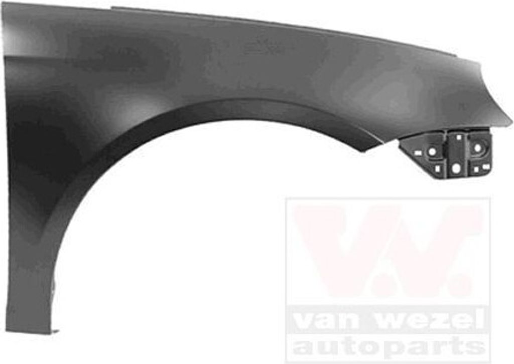 VAN WEZEL 5891658 Kotflügel Vorne Rechts für VW Eos (1F7, 1F8)