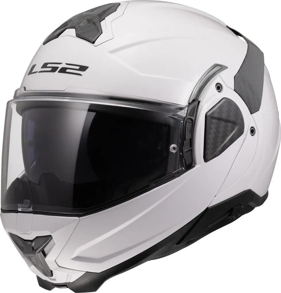 Casque Modulable LS2 FF910 Advant II Blanc XS Anti-Buée et Léger