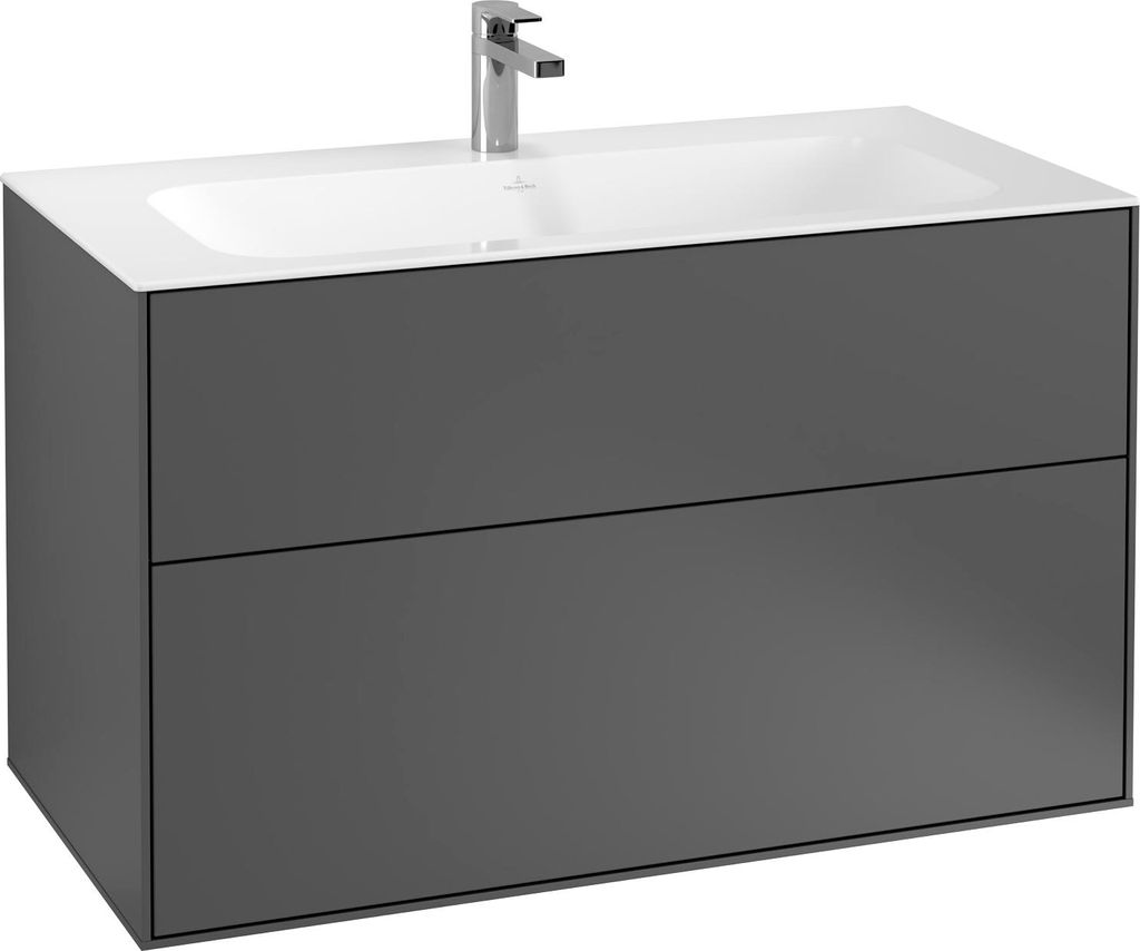 Villeroy & Boch Finion Waschtischunterschrank, 2 Auszüge, 996x591x498mm, F02000HG