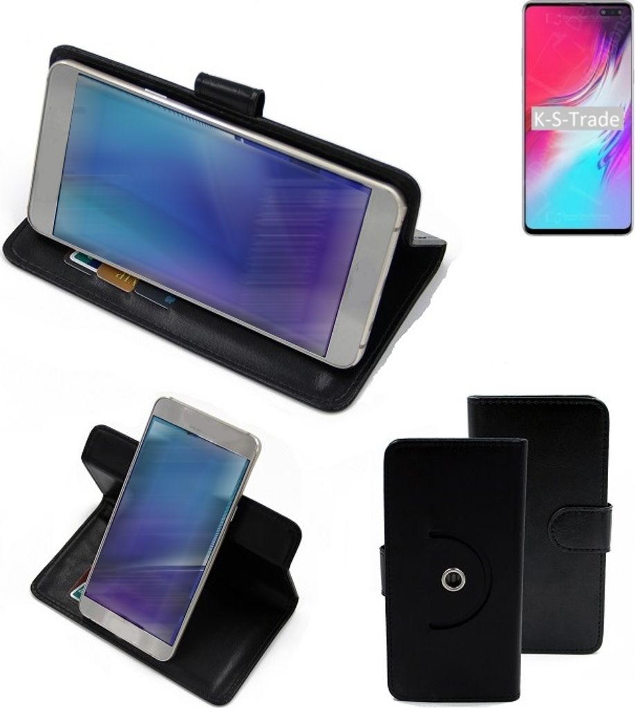 K-S-Trade Case Schutzhülle Handyhülle kompatibel mit Samsung Galaxy S10 5G SD855 Flipcase Smartphone Cover Handy Schutz Tasche Klapphülle