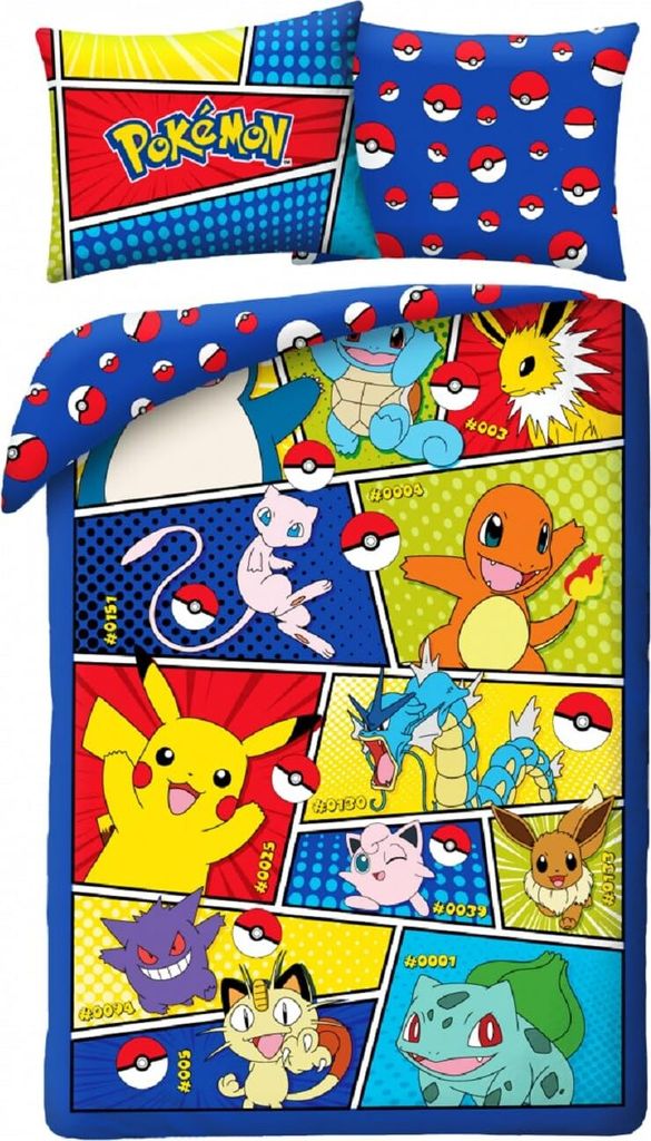 HALANTEX Leinen inklusive Pokémon Comics Baumwolle, Produktbild 