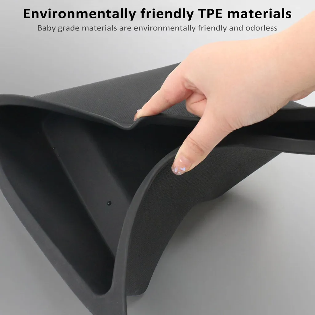 Organisateurs de Coffre Arrière Tesla Model 3 - Lot de 2 Rangement TPE