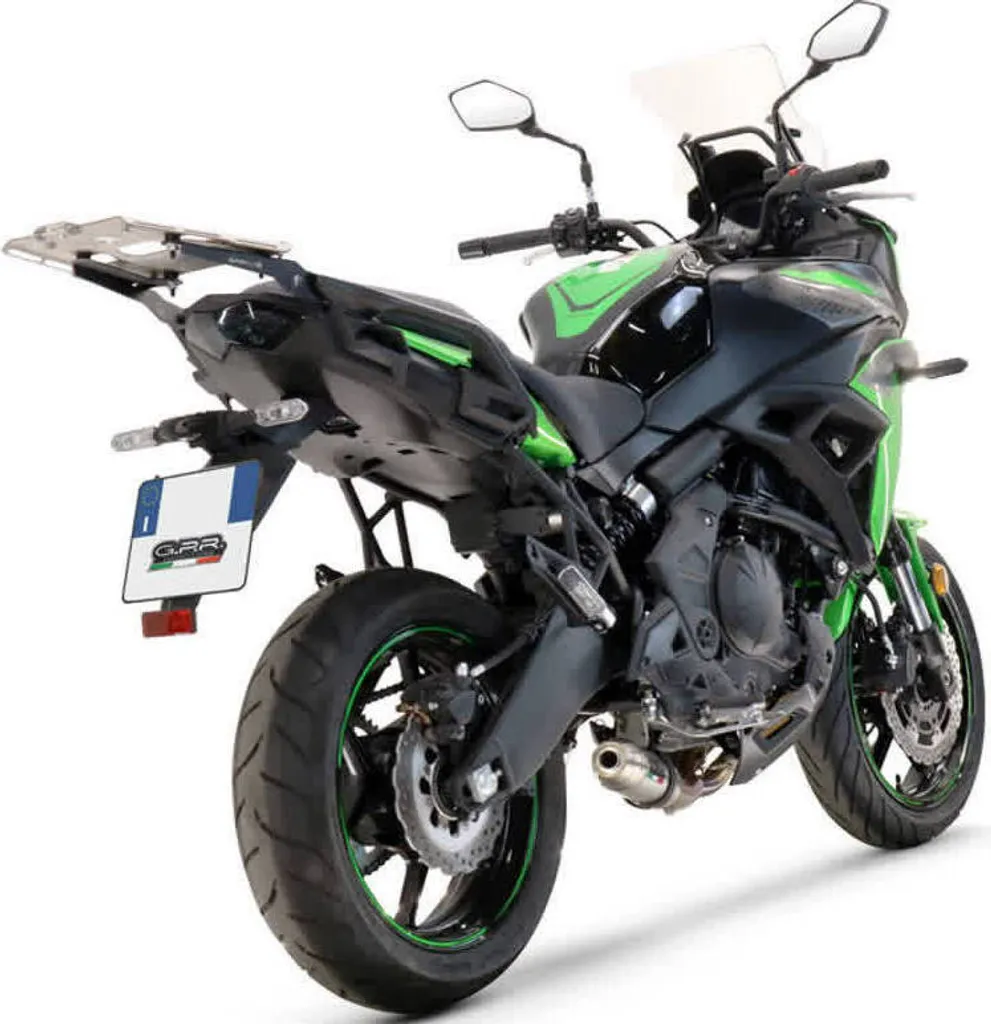Ligne Échappement GPR Deeptone Inox pour Kawasaki Versys 650 2021-2022