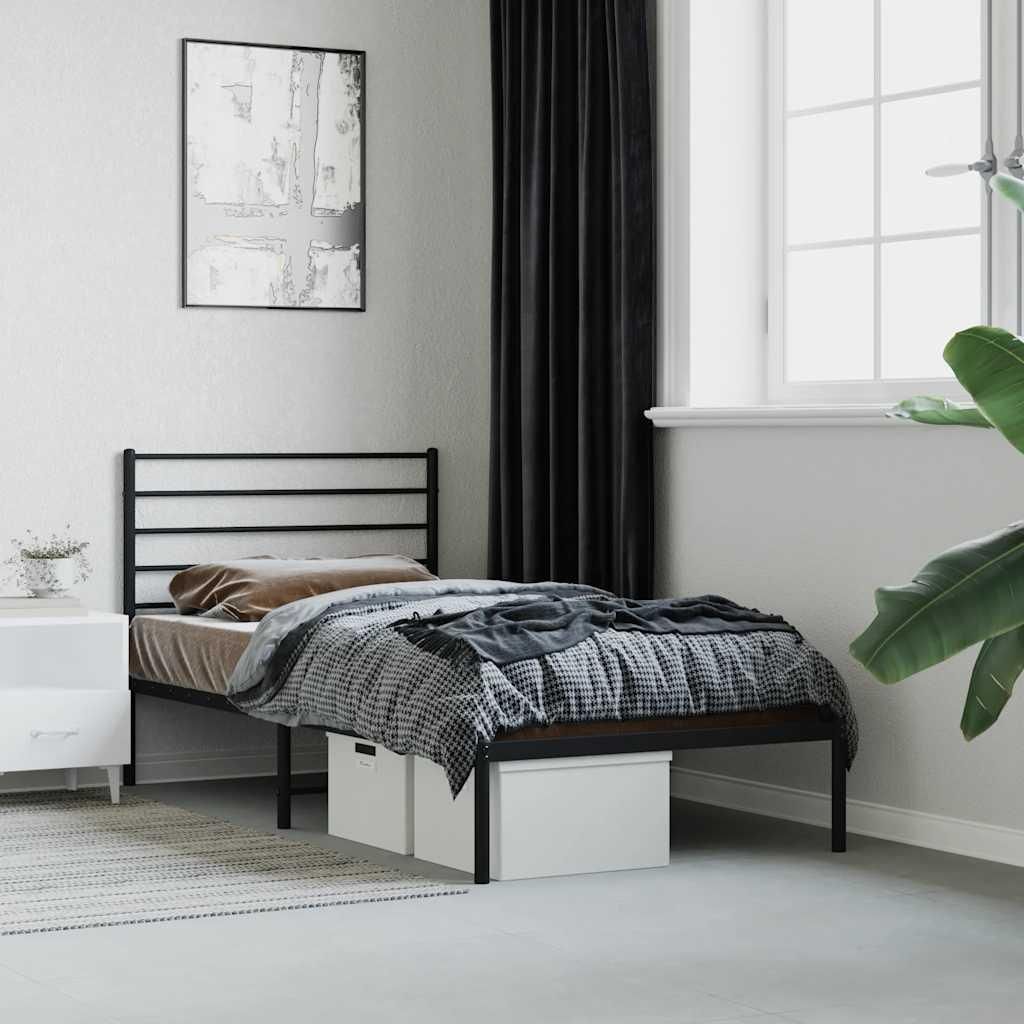 A bedroom scene with a bed, nightstand, and window.