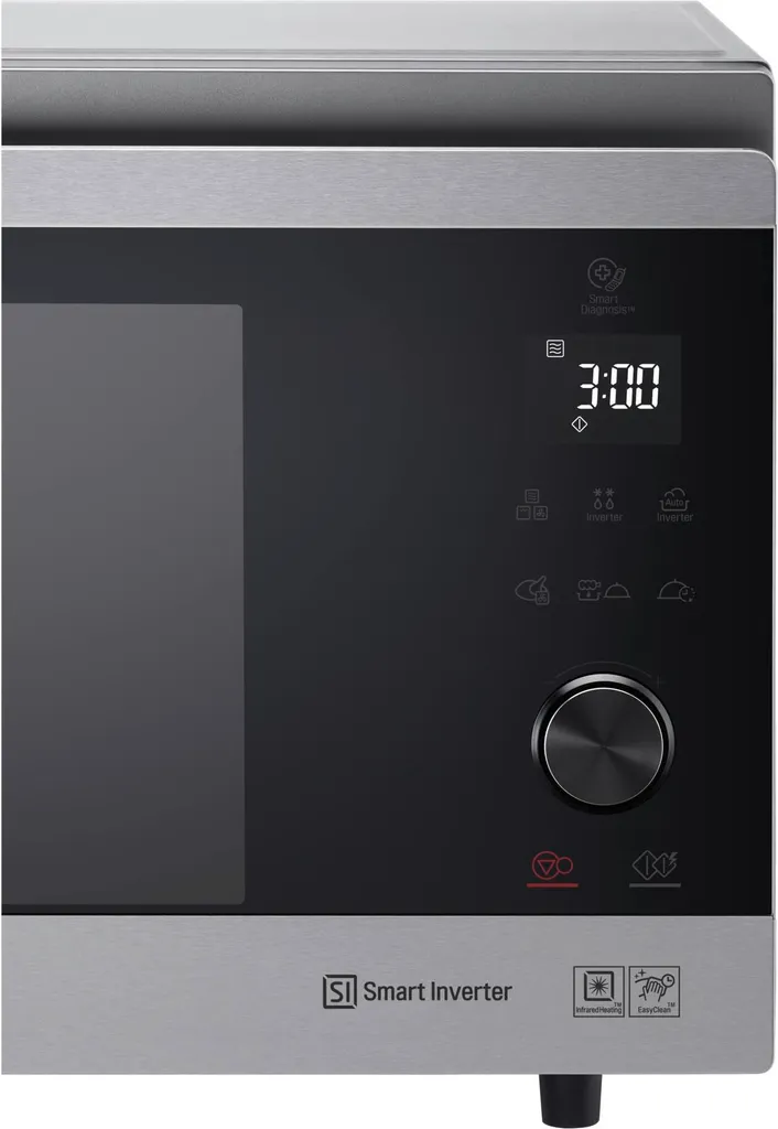 Four à micro-ondes à convection et gril LG 39L MJ3965ACS Noble Silver - 5