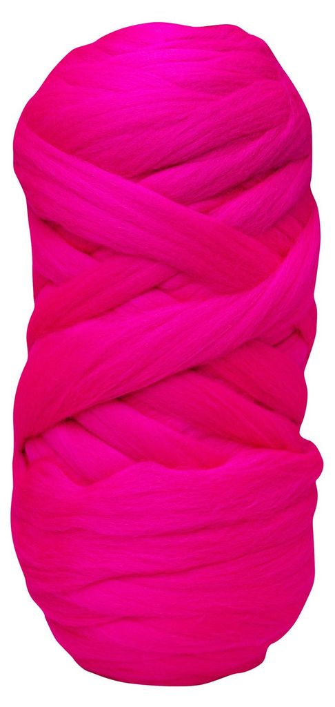 Filzwolle Neonfarben 1m Märchenwolle für Trockenfilzen und Nassfilzen Merino Mulesing frei Spinnen Meterware neonpink