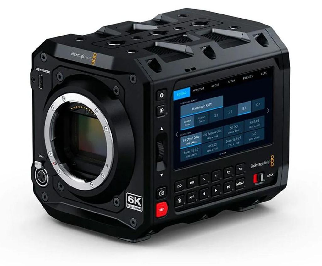 Blackmagic Design PYXIS 6K Handkamerarekorder 6K Ultra HD Schwarz (BM-CINECAMCPYXA6)