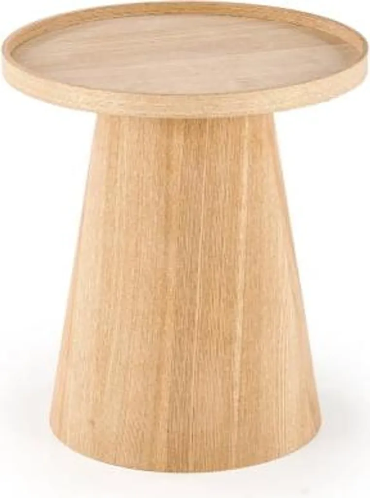 Table basse bois clair EDITTA - Finition naturelle et structure robuste