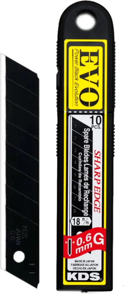 Cutter KDS L-18 Professionale Lama 18mm | Taglierino Giapponese Alta Qualità