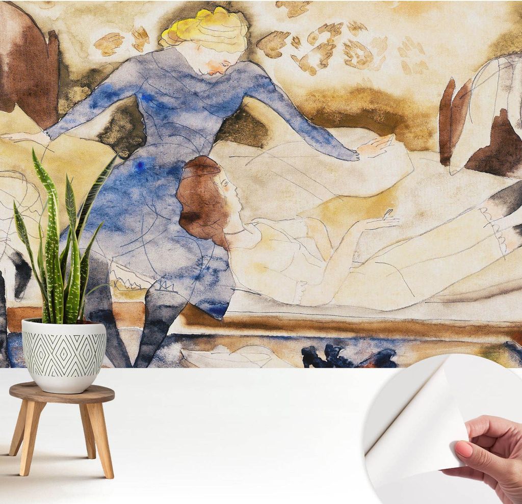 Fototapete selbstklebend - 208x146 cm - Tapete - Wandtapete - Wandbilder - Klebefolie - Dekofolie - Tapete Folie - Wand - Dekoration - Wohnzimmer -...