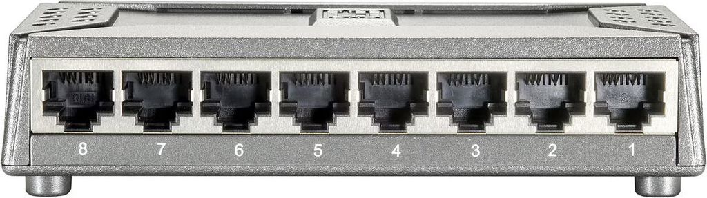 LevelOne 8-Port-Fast Ethernet-Switch, Unmanaged, Fast Produktbild 