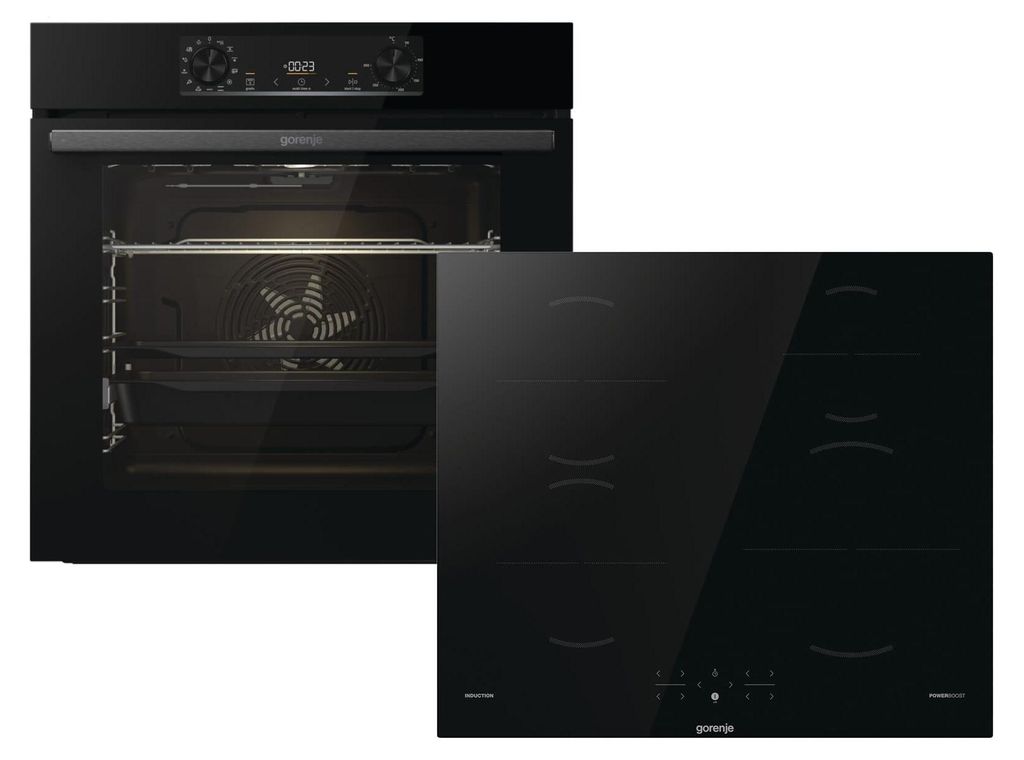 Gorenje BO6737E02BG + GI6401BSC, Ceramiczna, 4 stref(y), Zdjęcie produktu 