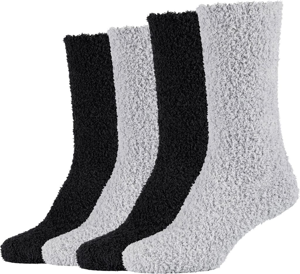 Camano Socken 4er Pack black mix 35-38