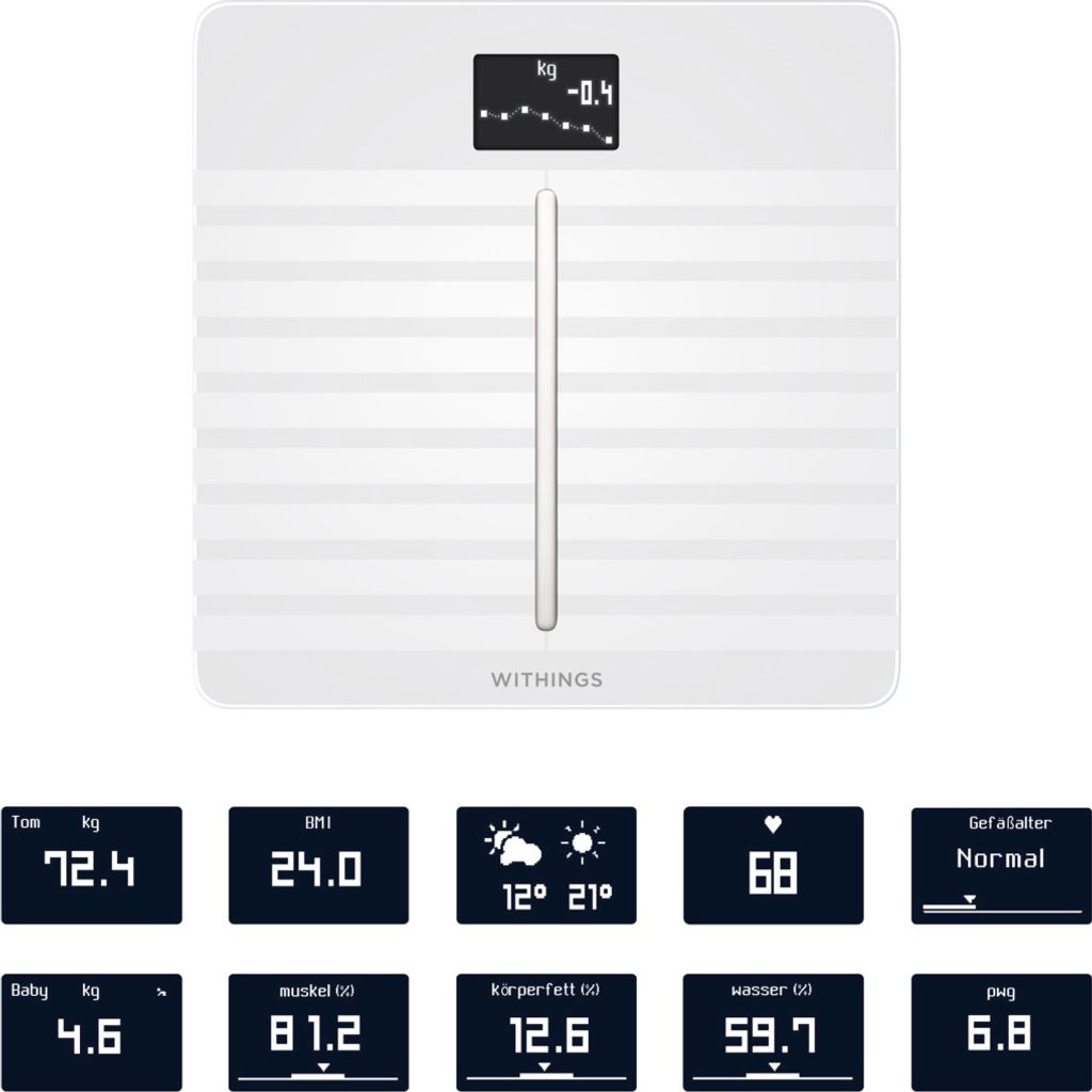 Withings Body Cardio, white Produktbild 4