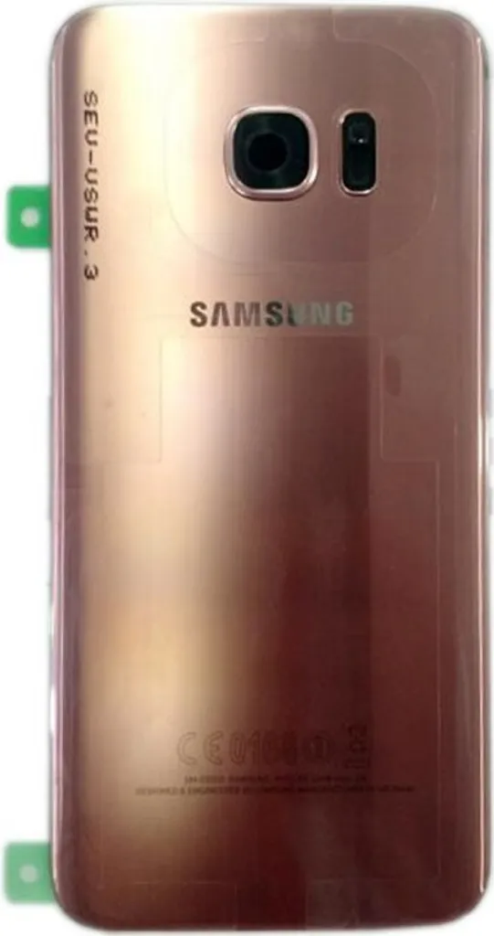 Couvercle batterie Samsung G930F pour réparer un dos cassé rose