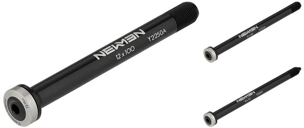 Axe traversant arrière Newmen M12x1 Gen3 système emboîtable robuste