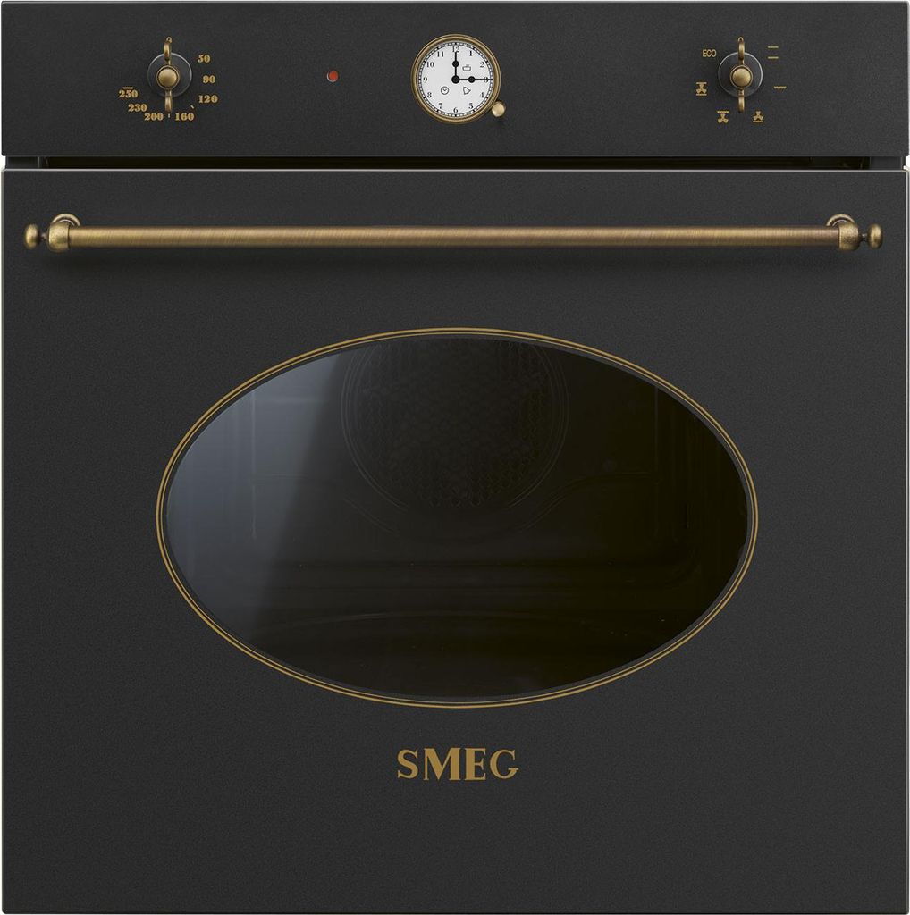 Smeg SF68C1AO Backofen 70 l 3000 W Anthrazit Produktbild 