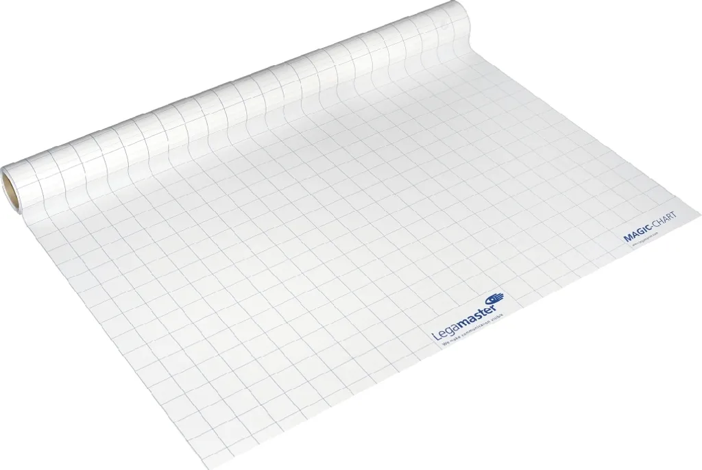 Magic-Chart Flipchart Film 60x80cm Quadrillé - Pack de 4 x 25 Feuilles