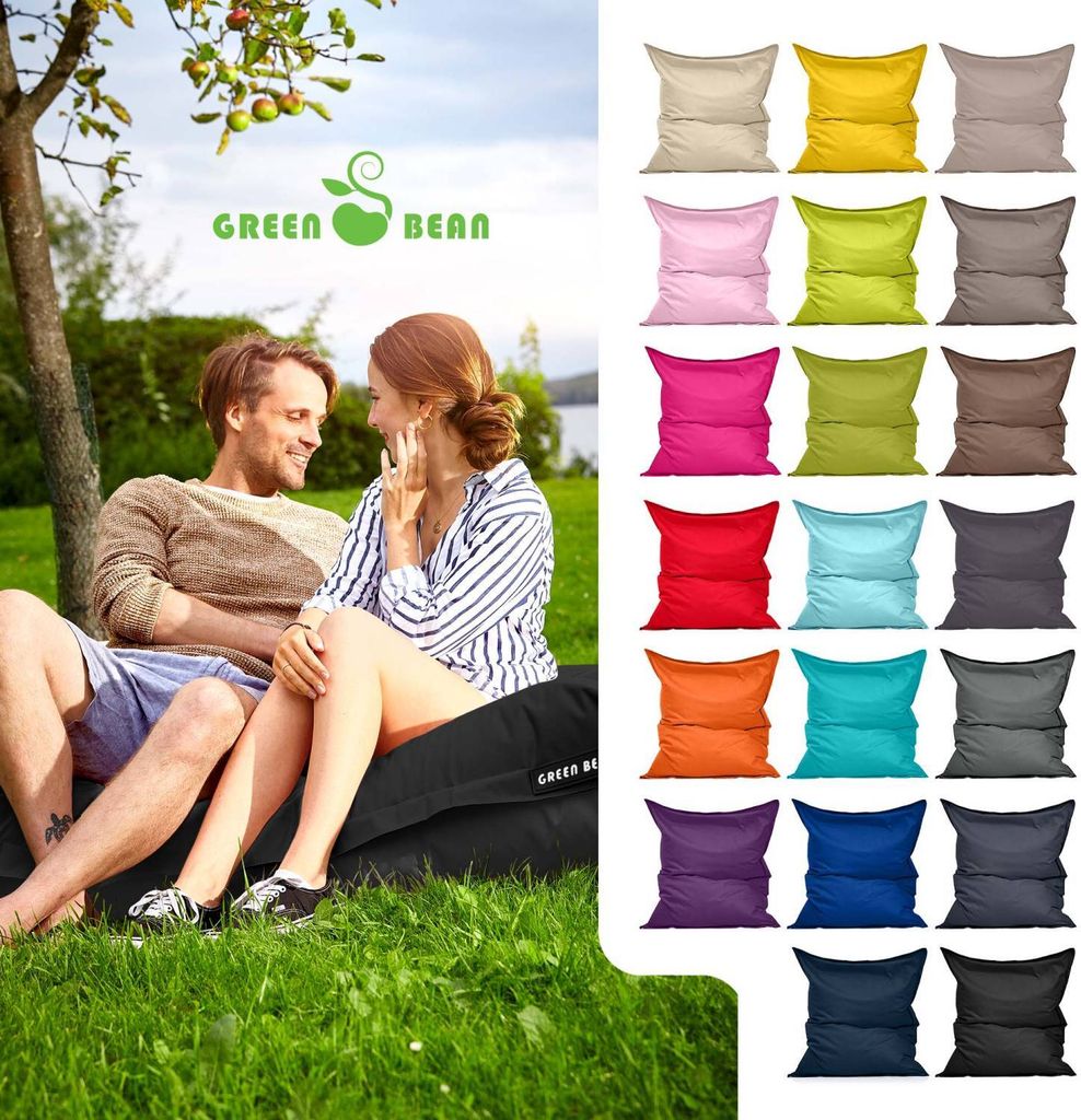 Green Bean® Sitzsack "Square" XXL 140x180cm mit 380 Liter Produktbild 