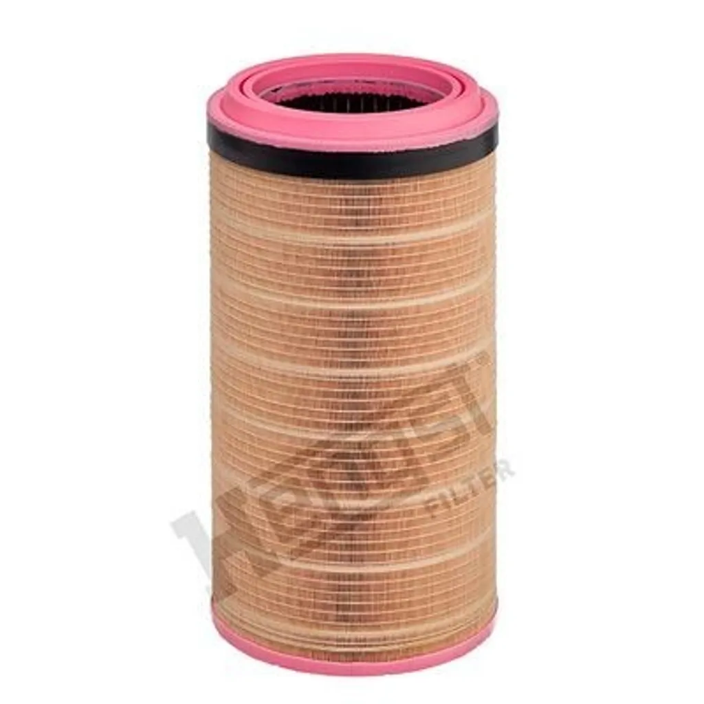 Filtre à air HENGST E1675L haute capacité avec média filtrant multicouche - 2