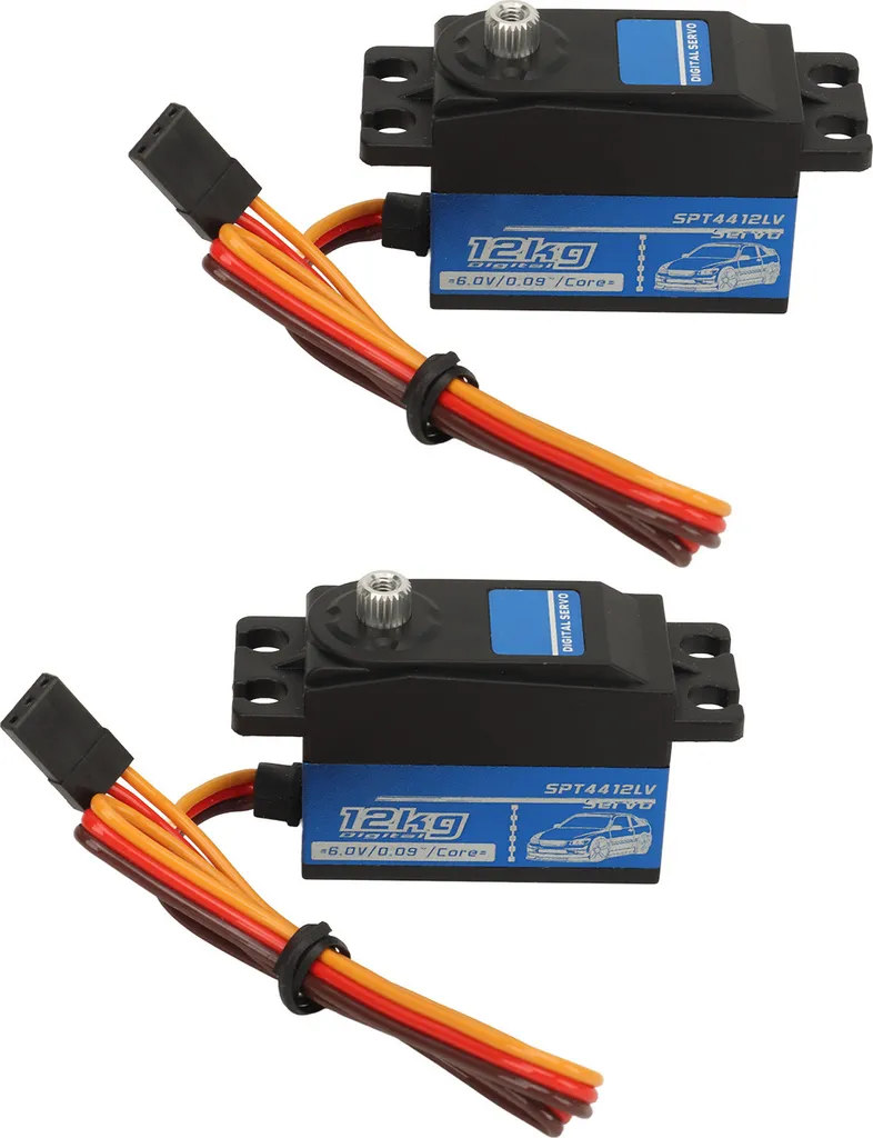 Finissez-en avec les Engrenages Cassés : Servo Métal 12KG pour Voiture RC