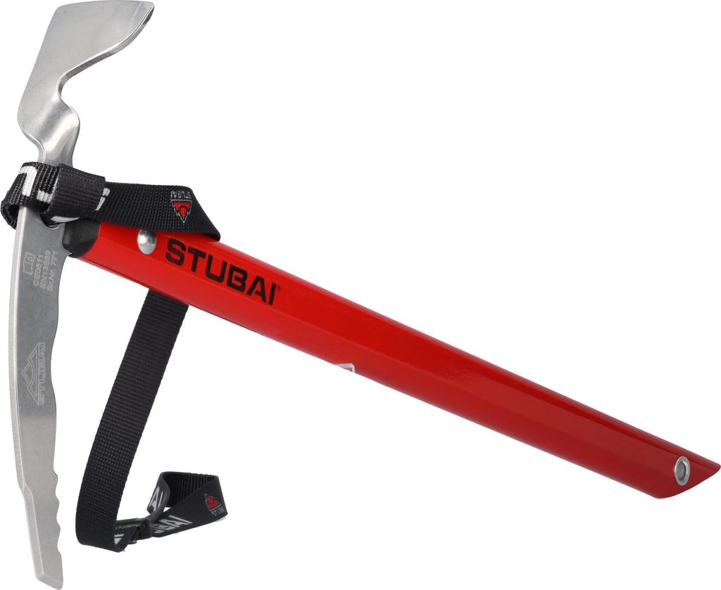 STUBAI Tourenpickel Tour Ultralight | 52 cm | Eispickel für Bergsteiger und Skitouren, ohne Manschette, mit Handschlaufe