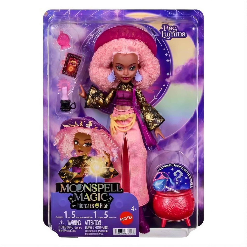 Monster High JMB91, Lalka modowa, Damski, 4 lat(a), Zdjęcie produktu 
