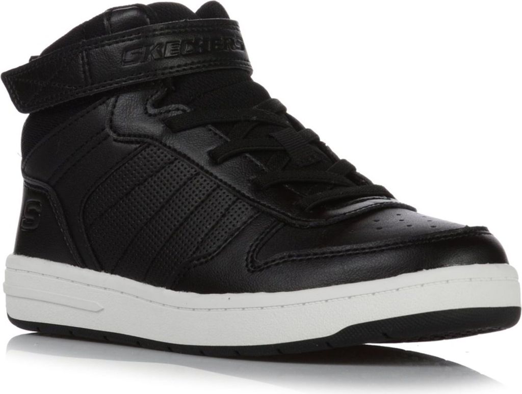 Skechers SMOOTH STREET - VORREZ Jungen Sneaker High Freizeitschuhe schwarz 37