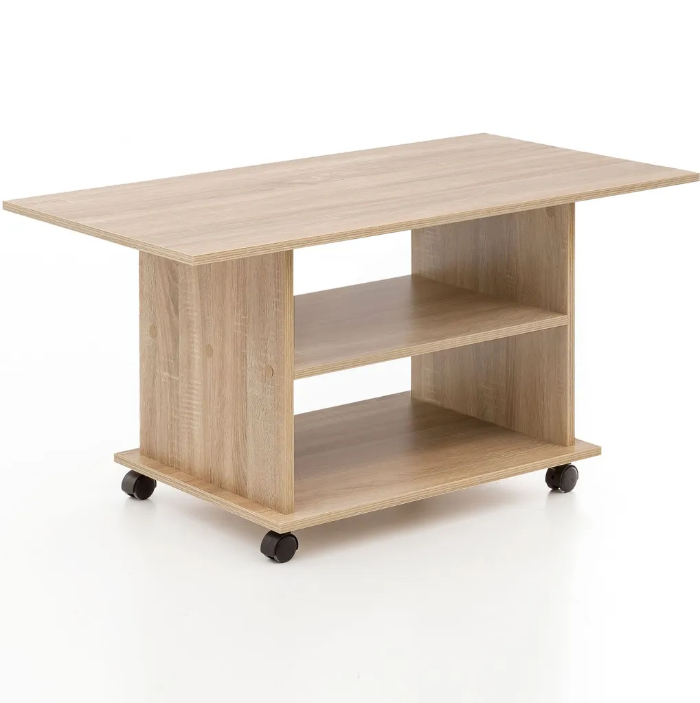 Table de salon pivotante Sonoma WL5.739 design moderne 95x51x54,5 cm
