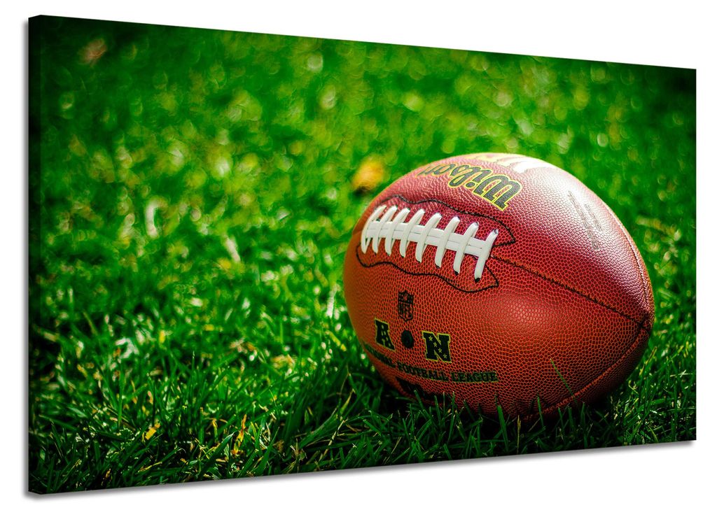 American Football Leinwanddruck 120x70 cm