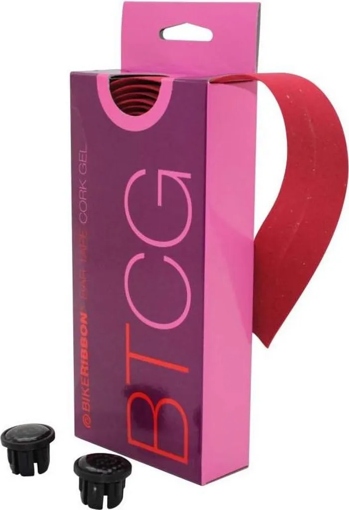 Ruban de Cintre pour Cyclisme sur Route Bikeribbon BR3009 Gel Rouge