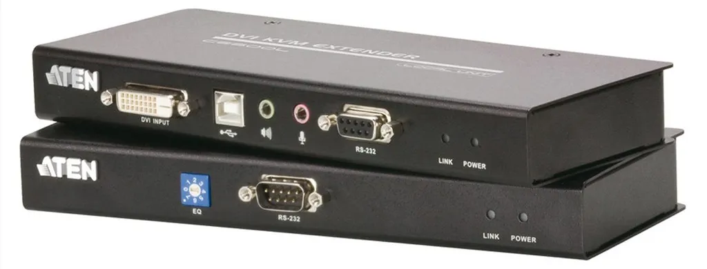 ATEN CE600 Prolongateur KVM DVI USB avec console distante et locale