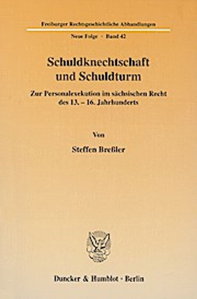 Schuldknechtschaft und Schuldturm