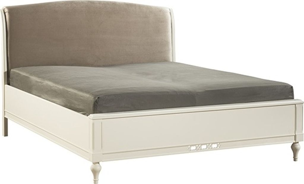 Designer Bett Betten Ehebett Doppelbett Polsterbett Lederbett - Model FL-B2