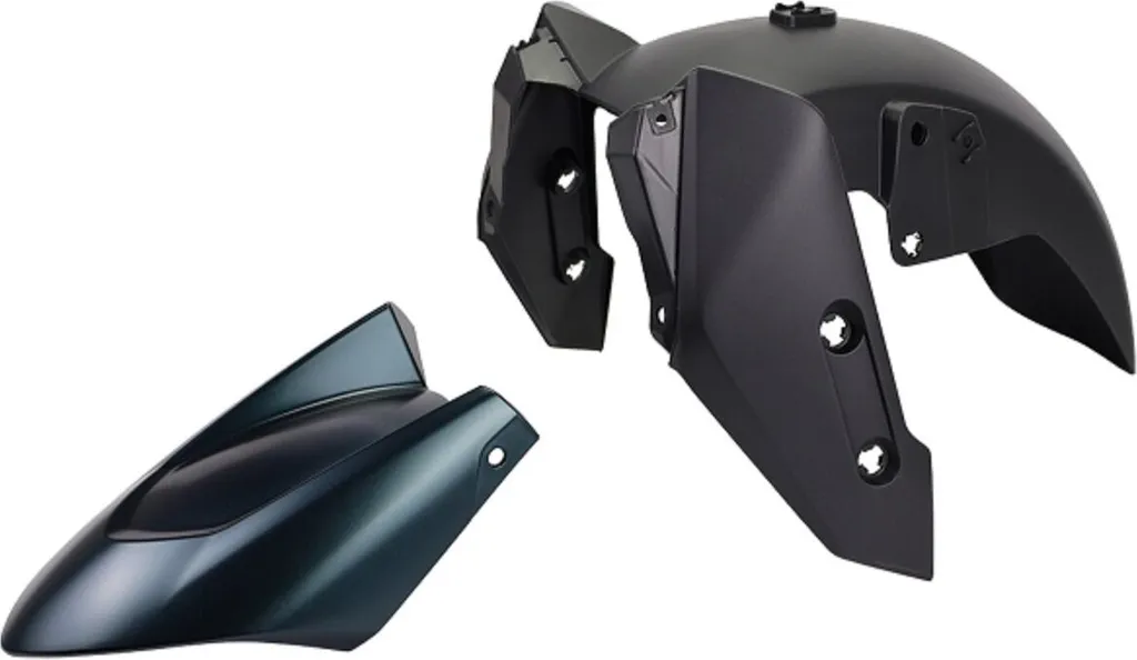 Garde-boue avant bleu foncé TNT pour scooter Yamaha T-Max 560 (2 pièces)